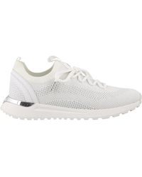 jada mesh and leather trainer