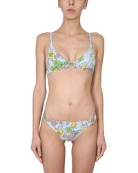 Tory Burch Synthetic Floral Printed Bikini Bottom | Lyst