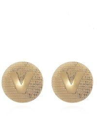 Vetements - Brass Clip-on Earrings, - Lyst