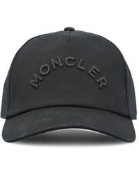 Moncler - Logo Embroidered Baseball Cap - Lyst