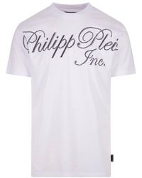 Philipp Plein - T-Shirt With Crystals Tm - Lyst