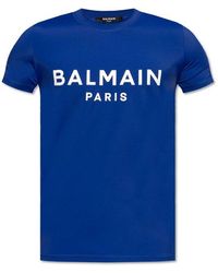 Balmain - Logo Swim T-Shirt - Lyst