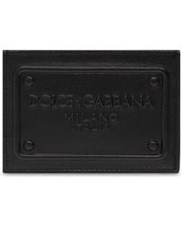 Dolce & Gabbana - Logo Debossed Card Holder - Lyst