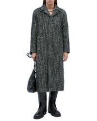 Dries Van Noten - Notched-collared Buttoned Coat - Lyst