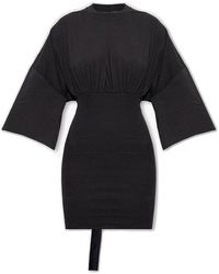 Rick Owens - 'tommy' Dress With Short Sleeves - Lyst