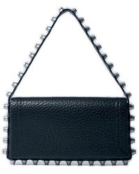 【関税・送料込み】Alexander Wang Roz Shoulder Wallet Alexander Wang Roz Wallet Shoulder Bag in Black | Lyst Canada