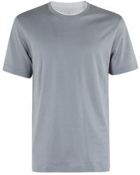 Eleventy - Crew Neck T-Shirt - Lyst