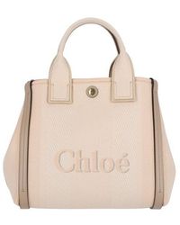 Chloé - Small Tote Bag "Carry" - Lyst