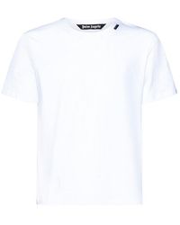 Palm Angels - Essentials Logo T-shirt - Lyst