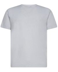 Malo - Crewneck Straight Hem T-shirt - Lyst