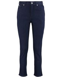 Alexander McQueen - 5-pocket Straight-leg Jeans - Lyst