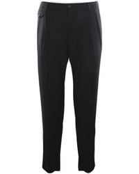 Dolce & Gabbana - Mid Rise Pinstripe Tailored Trousers - Lyst