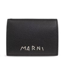 Marni - Leather Wallet, - Lyst