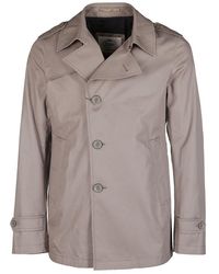 Herno - Single Breasted Coat - Lyst