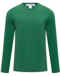 Comme des Garçons T-shirt With Long Sleeves - Green