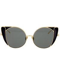 Linda Farrow - Cat-eye Frame Sunglasses - Lyst
