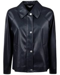 Max Mara - Paese Button-Up Long-Sleeved Jacket - Lyst