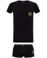 Emporio Armani - T-Shirt & Boxers Set - Lyst