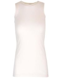 Jil Sander - Set Of Two Layered Cotton Tops - Lyst