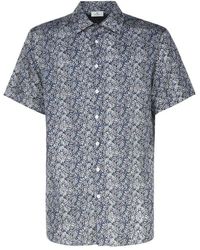 Etro - Patterned Short-sleeved Shirt - Lyst