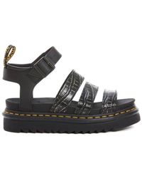 platform dr marten sandals