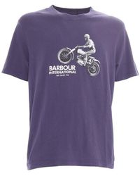 Barbour - T-Shirt M/C - Lyst