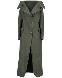 The Attico - One-breasted Coat - Lyst