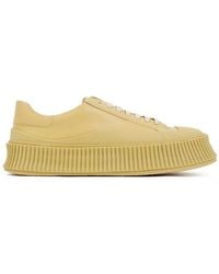 Jil Sander - Round-toe Lace-up Sneakers - Lyst
