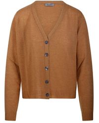 Be You - Buttoned Knit Cardigan - Lyst