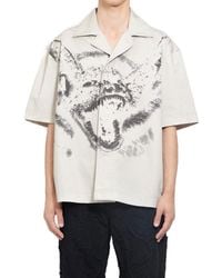 44 Label Group - Graphic Printed Short Sleeved Shirt - Lyst