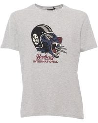Barbour - Patterned T-Shirt - Lyst