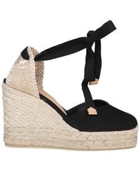 Castañer - Chiara Ankle Strap Wedge Espadrilles - Lyst