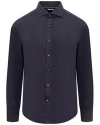 Brunello Cucinelli - Cotton Jersey Shirt - Lyst