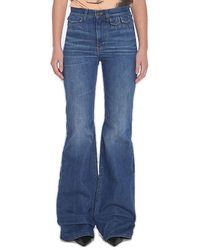Chloé - High-Waisted Flared Jeans - Lyst