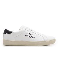 ysl white sneakers