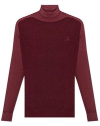 Etro - Wool Turtleneck Sweater, - Lyst
