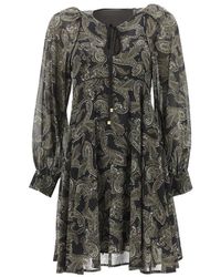 Michael Kors - Paisley Print Mini Dress - Lyst