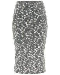 Fendi - Skirt With Floral Pattern - Lyst