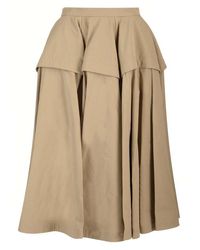Bottega Veneta - Compact A-Line Skirt - Lyst