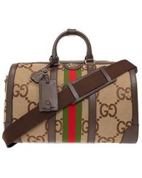 Gucci 'savoy Small' Duffel Bag - Brown