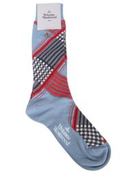 Vivienne Westwood - Logo-embroidered Knitted Socks - Lyst