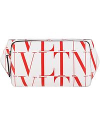 Valentino Vltn Times Belt Bag - Red