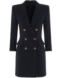 lpa double breasted blazer dress