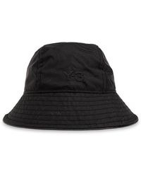 Y-3 - Bucket Hat With Logo, - Lyst