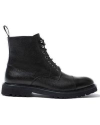 SCAROSSO - Jackie Ankle-length Lace-up Boots - Lyst