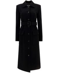 ysl coat womens