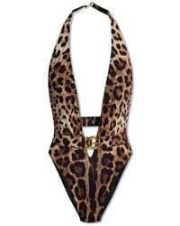 Dolce & Gabbana - One-piece Swimsuit - Lyst