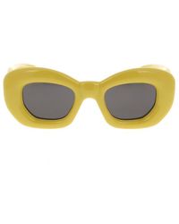 Loewe - Inflated Butterfly Sunglasses In Nylon - Lyst