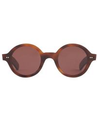 Cutler and Gross - 1396 Round Frame Sunglasses - Lyst
