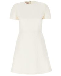Valentino - Toile Iconographe Crewneck Mini Dress - Lyst